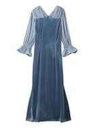 【セルフォード/CELFORD】のベロアマーメイドワンピース 人気、トレンドファッション・服の通販 founy(ファニー) ファッション Fashion レディースファッション Fashion for Women ワンピース Dresses おすすめ Recommended / Our Picks ウェーブ Wavy Pattern ギャザー Gathered, Ruffled ストレート Straight, Straight Cut スマート Smart, Elegant ドレス Dress, One-Piece パイピング Piping, Trim Design パターン Pattern, Design Print ベロア Velour, Soft Velvet マーメイド Mermaid, Fishtail Silhouette エレガント 上品 Elegant thumbnail SAX[083]|ID: prp329100004797756 ipo3291000000034810680