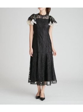 【セルフォード/CELFORD】のフレアスリーブレースマーメイドドレス 人気、トレンドファッション・服の通販 founy(ファニー) ファッション Fashion レディースファッション Fashion for Women ワンピース Dresses フォーマル・パーティードレス・結婚式用ドレス Elegant & Casual Dresses おすすめ Recommended / Our Picks ウェーブ Wavy Pattern エレガント 上品 Elegant オケージョン Occasion Wear オーガンジー Organza Fabric スマート Smart, Elegant ドレス Dress, One-Piece マーメイド Mermaid, Fishtail Silhouette ラッフル Ruffle, Frill レース Lace, Lace Fabric |ID:prp329100004797758