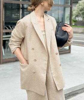 【セレクトモカ/SELECT MOCA】の【サイズ展開あり】ツイードダブルジャケット 人気、トレンドファッション・服の通販 founy(ファニー) ファッション Fashion レディースファッション Fashion for Women アウター Coat / Outerwear Collection レディースジャケット・軽アウター Jackets シンプル Simple, Minimal ジャケット Jacket, Outerwear セットアップ Set-Up, Coordinated Outfit ダブル Double, Double-Breasted ツイード Twill, Twill Weave |ID:prp329100004797760