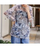 【バブ ブージュルード/Bab Bou Jeloud】の【WEB限定】ニュアンス柄シアーインナー 人気、トレンドファッション・服の通販 founy(ファニー) ファッション Fashion レディースファッション Fashion for Women インナー Innerwear キャミ Camisole, Cami Top シアー Sheer, See-Through ジャケット Jacket, Outerwear バランス Balance, Style Balance エレガント 上品 Elegant 再入荷 Restock / Back in Stock thumbnail BLUE|ID: prp329100004797761 ipo3291000000034810703