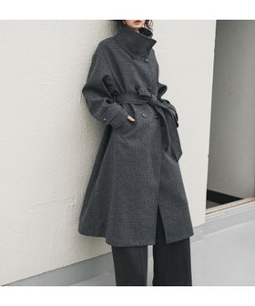 【センスオブプレイス/SENSE OF PLACE by URBAN RESEARCH】のスタンドカラーロングコート 人気、トレンドファッション・服の通販 founy(ファニー) ファッション Fashion レディースファッション Fashion for Women アウター Coat / Outerwear Collection コート・ロングコート・ピーコート Long Coats, Peacoats & More 2025年 2025 2025-2026秋冬・A/W Autumn/Winter 2025–26 AW25–26 冬 Winter / This Winter スタンド Stand Collar, Upright Stand A/W・秋冬 Autumn/Winter 軽量 Lightweight, Ultra Light |ID:prp329100004797767