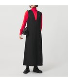 【ビューティ&ユース ユナイテッドアローズ/BEAUTY&YOUTH / UNITED ARROWS】のポリエステルツイードライク ジャンパースカート BLACK|ID: prp329100004797775 ipo3291000000034810836