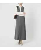 【ビューティ&ユース ユナイテッドアローズ/BEAUTY&YOUTH / UNITED ARROWS】のポリエステルツイードライク ジャンパースカート 人気、トレンドファッション・服の通販 founy(ファニー) ファッション Fashion レディースファッション Fashion for Women スカート Skirts インナー Innerwear 春 Spring 秋 Autumn クラシック Classic, Timeless Style コンパクト Compact, Small Size シンプル Simple, Minimal ツイード Twill, Twill Weave ロング Long, Long-Length thumbnail DK.GRAY|ID: prp329100004797775 ipo3291000000036297467