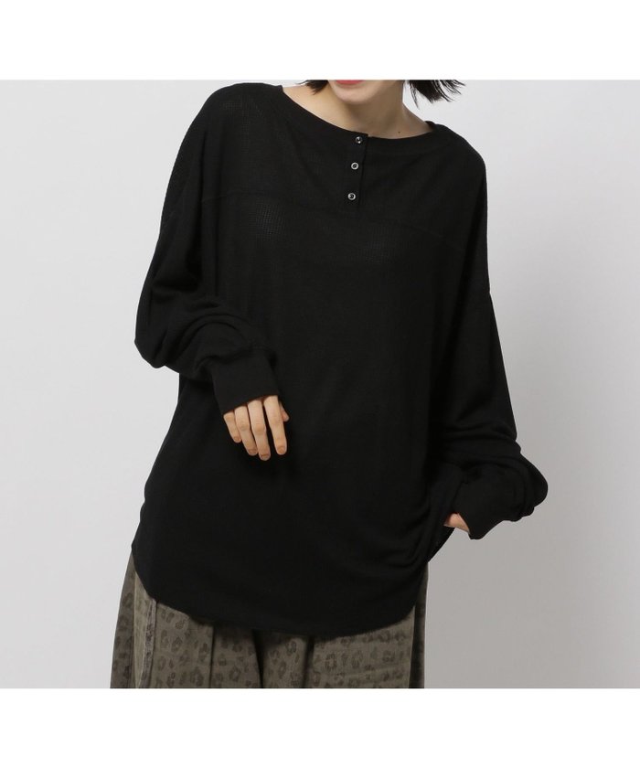 【ニコアンド/niko and】の2WAYネックワッフルプルオーバー インテリア・キッズ・メンズ・レディースファッション・服の通販 founy(ファニー) https://founy.com/ ファッション Fashion レディースファッション Fashion for Women トップス・カットソー Cut & Sew Tops カジュアルプルオーバー・ニットトップス Pullovers & Knit Tops / Casual Pullovers おすすめ Recommended / Our Picks スウェット / スエット Sweatshirt, Sweatwear ベスト Vest, Waistcoat ワッフル Waffle, Waffle Knit 秋 Autumn |ID: prp329100004797779 ipo3291000000034810853