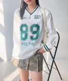 【アズノウアズ プラス/AS KNOW AS plus】の◎リブライン ビッグサイズ ナイロンプルオーバー オフXGR7|ID: prp329100004797788 ipo3291000000034810985