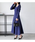 【ラジュール/Lajour】の前後2wayフレアニットワンピース 人気、トレンドファッション・服の通販 founy(ファニー) ファッション Fashion レディースファッション Fashion for Women ワンピース Dresses ニットワンピース Knit Dresses ジャケット Jacket, Outerwear スクエア Square, Square Shape デコルテ Décolleté, Neckline フレア Flare, Flared エレガント 上品 Elegant thumbnail ネイビー|ID: prp329100004797802 ipo3291000000034982840