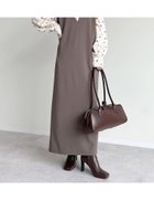 【リエディ/Re:EDIT】の前後2WAYカットジョーゼットジャンパースカート モカグレー|ID: prp329100004797808 ipo3291000000034923926