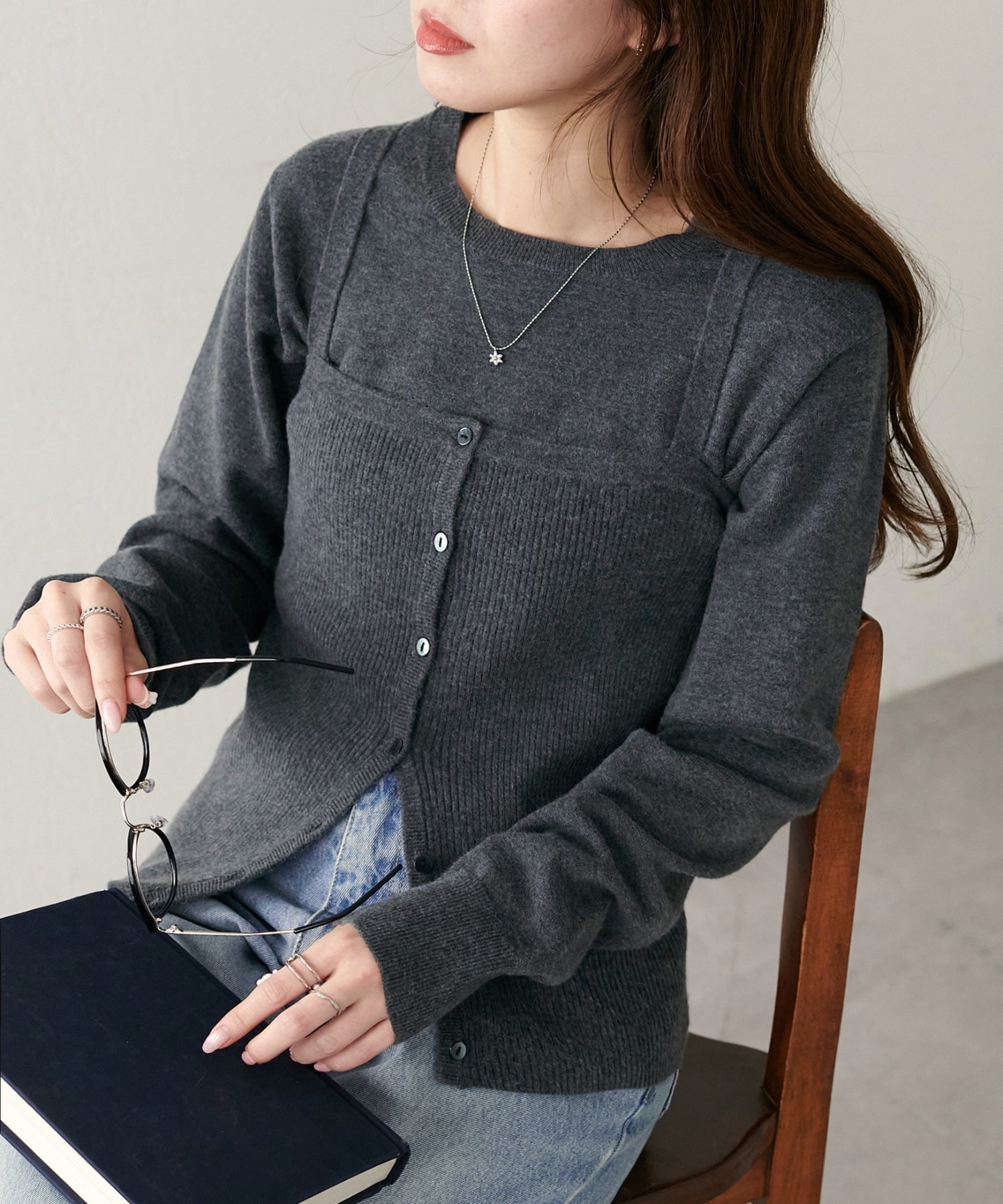 【ディスコート/Discoat】のモチモチビスチェセットプルオーバー《WEB限定カラーあり》 人気、トレンドファッション・服の通販 founy(ファニー) ファッション Fashion レディースファッション Fashion for Women トップス・カットソー Cut & Sew Tops カジュアルプルオーバー・ニットトップス Pullovers & Knit Tops / Casual Pullovers ビスチェ Bustiers & Corset Tops / Layered Bustier Style カットソー Cut and Sewn Top シンプル Simple, Minimal セットアップ Set-Up, Coordinated Outfit ビスチェ Bustier, Corset Top フィット Fit, Slim Fit フェミニン Feminine, Girly other-1|ID: prp329100004797818 ipo3291000000034811226