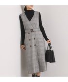 【イッツデモ/ITS' DEMO】の【手洗い可】チェック柄ジャンスカ グレー|ID: prp329100004797829 ipo3291000000034937351