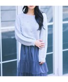 【プロポーション ボディドレッシング/PROPORTION BODY DRESSING】のビジュー付畔ニット 25AW 人気、トレンドファッション・服の通販 founy(ファニー) ファッション Fashion レディースファッション Fashion for Women トップス・カットソー Cut & Sew Tops ニット Knit Tops & Sweaters 2025年 2025 2025-2026秋冬・A/W Autumn/Winter 2025–26 AW25–26 ウォーム Warm Fabric ビジュー Bijou, Jewel-like Accent フェミニン Feminine, Girly 畦 Ribbed Knit thumbnail グレーミックス1|ID: prp329100004797864 ipo3291000000034811574