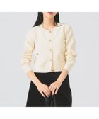 【ビームス ウイメン/BEAMS】のメタル ボタン クルーネック カーディガン 25AW ライトアウター 羽織り きれいめ オフィスカジュアル 防寒 クリスマス 年末年始 人気、トレンドファッション・服の通販 founy(ファニー) ファッション Fashion レディースファッション Fashion for Women トップス・カットソー Cut & Sew Tops カーディガン・羽織り Layered Style Cardigans カーディガン Cardigan, Knitwear コンパクト Compact, Small Size ストレッチ Stretch, Stretchy Fabric トレンド Trend, Trending Now フィット Fit, Slim Fit フォルム Silhouette, Form 防寒 Cold Protection, Winter-Ready メタル Metal, Metal Parts おすすめ Recommended / Our Picks 年末年始 Year-end and New Year Holidays クリスマス X'mas Christmas / X'mas 2025年 2025 2025-2026秋冬・A/W Autumn/Winter 2025–26 AW25–26 thumbnail IVORY|ID: prp329100004797885 ipo3291000000034811747