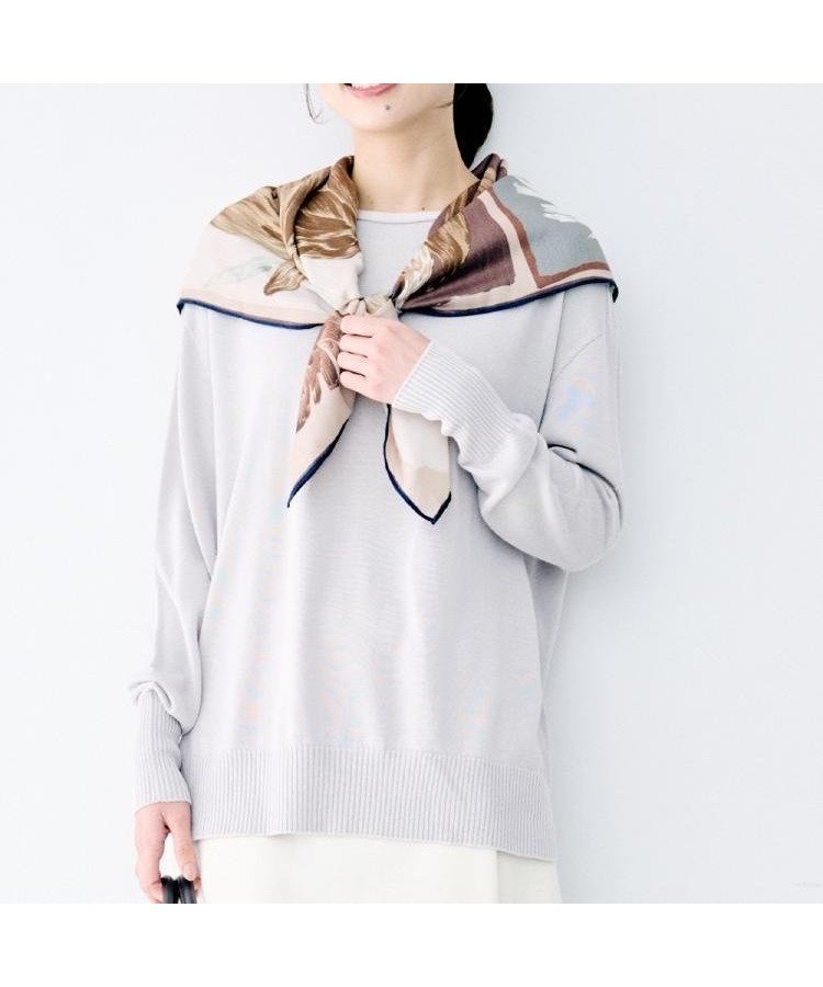 【アンタイトル/UNTITLED】の【8色展開/体型カバー】魅せる タイムレスニット インテリア・キッズ・メンズ・レディースファッション・服の通販 founy(ファニー) 　ファッション　Fashion　レディースファッション　Fashion for Women　トップス・カットソー　Cut & Sew Tops　ニット　Knit Tops & Sweaters　今季　This Season, Current Season　シンプル　Simple, Minimal　スマート　Smart, Elegant　ドレープ　Drape, Draping Fabric　リラックス　Relax, Relaxed Fit　おすすめ　Recommended / Our Picks　ビジネス 仕事 通勤　Business / Work / Commuting　グレージュ|ID: prp329100004797891 ipo3291000000034811836