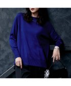 【アンタイトル/UNTITLED】の【8色展開/体型カバー】魅せる タイムレスニット ブルー|ID: prp329100004797891 ipo3291000000034811839