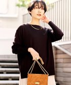 【アンタイトル/UNTITLED】の【8色展開/体型カバー】魅せる タイムレスニット ブラウン|ID: prp329100004797891 ipo3291000000035263954