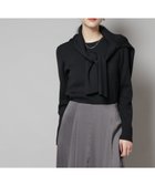 【ナノ ユニバース/nano universe】のCICA UVカット加工クルーネックリブニット 人気、トレンドファッション・服の通販 founy(ファニー) ファッション Fashion レディースファッション Fashion for Women トップス・カットソー Cut & Sew Tops ニット Knit Tops & Sweaters 秋 Autumn シンプル Simple, Minimal ベーシック Basic, Essential リブニット Rib Knit, Ribbed Knit エレガント 上品 Elegant 2025年 2025 2025-2026秋冬・A/W Autumn/Winter 2025–26 AW25–26 thumbnail ブラック|ID: prp329100004797898 ipo3291000000034811887