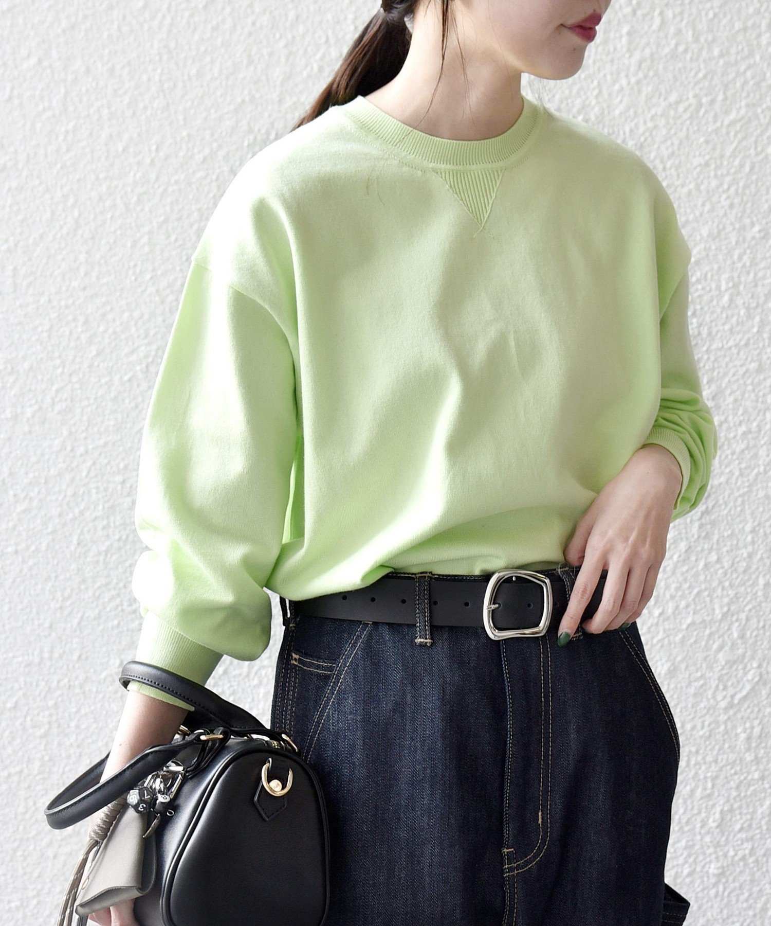 【シップス フォー ウィメン/SHIPS】のSHIPS any 手洗い可能 スウェットライク ニット プルオーバー インテリア・キッズ・メンズ・レディースファッション・服の通販 founy(ファニー) 　ファッション　Fashion　レディースファッション　Fashion for Women　トップス・カットソー　Cut & Sew Tops　ニット　Knit Tops & Sweaters　レディースパーカー・カジュアルフーディー　Casual Hoodies & Sweatshirts　カジュアルプルオーバー・ニットトップス　Pullovers & Knit Tops / Casual Pullovers　スウェット・クルーネックトップス　Sweatshirts & Crewnecks / Relaxed Fit Sweat Tops　オレンジ　Orange　ヴィンテージ　Vintage Style　洗える　Machine Washable　スウェット / スエット　Sweatshirt, Sweatwear　ストレッチ　Stretch, Stretchy Fabric　スポーティ　Sporty, Casual Athletic　スラックス　Slacks, Dress Pants　人気　Popular, Best Seller　バランス　Balance, Style Balance　フロント　Front, Front Design　ミックス　Mix, Mixed Style　リラックス　Relax, Relaxed Fit　おすすめ　Recommended / Our Picks　2025年　2025　2025-2026秋冬・A/W　Autumn/Winter 2025–26 AW25–26　ライトグリーン|ID: prp329100004797904 ipo3291000000035218211