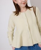 【スローブ イエナ/SLOBE IENA】のペプラムニットカーディガン 人気、トレンドファッション・服の通販 founy(ファニー) ファッション Fashion レディースファッション Fashion for Women トップス・カットソー Cut & Sew Tops ニット Knit Tops & Sweaters カーディガン・羽織り Layered Style Cardigans 2025年 2025 2025-2026秋冬・A/W Autumn/Winter 2025–26 AW25–26 カーディガン Cardigan, Knitwear シェイプ Shape, Slim Fit スリット Slit, Slit Detail フレア Flare, Flared ヘムライン Hemline, Bottom Cut ペプラム Peplum, Flared Hem ワイド Wide, Wide Fit thumbnail ナチュラル|ID: prp329100004797932 ipo3291000000035122472