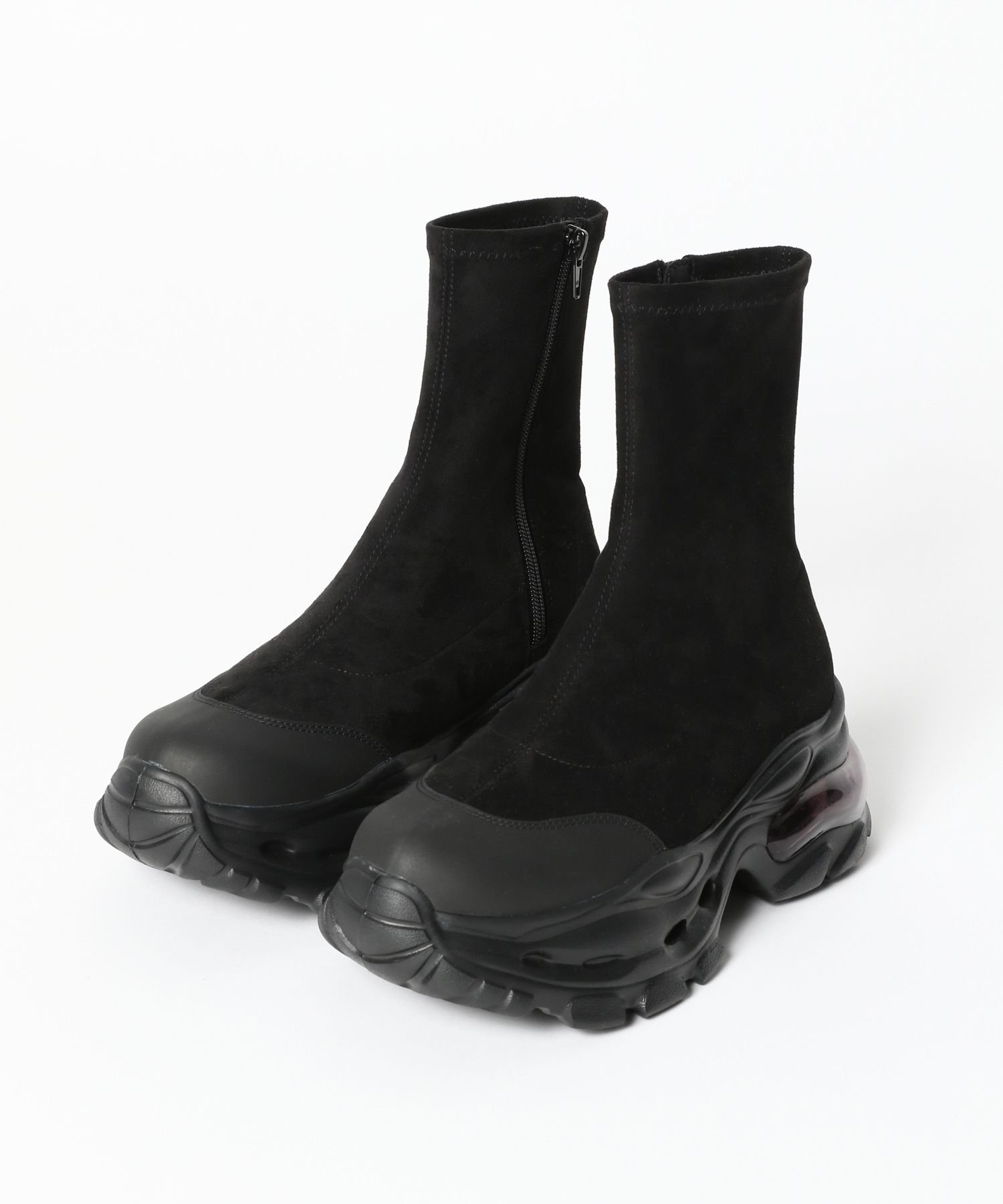 【ジーナシス/JEANASiS】のストレッチクリアスニーカーブーツ インテリア・キッズ・メンズ・レディースファッション・服の通販 founy(ファニー) ファッション Fashion レディースファッション Fashion for Women インソール Shoe Insole 厚底 Platform Shoes 抗菌 Antibacterial, Bacteria-Resistant ジャケット Jacket, Outerwear ストレッチ Stretch, Stretchy Fabric スニーカー Sneakers, Trainers トレンド Trend, Trending Now フィット Fit, Slim Fit フェイクレザー Faux Leather, PU Leather フェミニン Feminine, Girly フレア Flare, Flared ボトム Bottoms, Lower Wear ワイド Wide, Wide Fit おすすめ Recommended / Our Picks ブラック|ID: prp329100004797936 ipo3291000000034812153