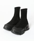 【ジーナシス/JEANASiS】のストレッチクリアスニーカーブーツ ブラック|ID: prp329100004797936 ipo3291000000035194247