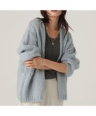 【エルーラ/Elura】の≪Tricots Jean Marc≫ガウンモヘア混カーディガン/430927 ライトブルー82|ID: prp329100004797954 ipo3291000000035226095