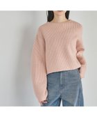 【アパートバイローリーズ/apart by lowrys】のカタアゼラメニットプルオーバー 人気、トレンドファッション・服の通販 founy(ファニー) ファッション Fashion レディースファッション Fashion for Women トップス・カットソー Cut & Sew Tops ニット Knit Tops & Sweaters カジュアルプルオーバー・ニットトップス Pullovers & Knit Tops / Casual Pullovers ウォーム Warm Fabric ショート Short, Short Length ボトム Bottoms, Lower Wear ボトルネック Bottle Neck, Mock Neck エレガント 上品 Elegant 畦 Ribbed Knit thumbnail NEW ピンク|ID: prp329100004797983 ipo3291000000035091409