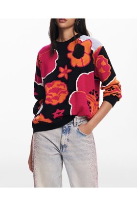 【デシグアル/Desigual】のNIAGARA ライトゲージプルオーバー 人気、トレンドファッション・服の通販 founy(ファニー) ファッション Fashion レディースファッション Fashion for Women トップス・カットソー Cut & Sew Tops カジュアルプルオーバー・ニットトップス Pullovers & Knit Tops / Casual Pullovers エレガント 上品 Elegant ジーンズ Jeans, Denim Pants セーター Sweater, Knitwear トレーナー Sweatshirt, Trainer フィット Fit, Slim Fit ラウンド Round, Round Neck レギュラー Regular, Standard Fit 長袖 Long Sleeve, Full Sleeve |ID:prp329100004798017