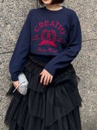 【スナイデル/SNIDEL】のエンブレムロゴニットプルオーバー 人気、トレンドファッション・服の通販 founy(ファニー) ファッション Fashion レディースファッション Fashion for Women トップス・カットソー Cut & Sew Tops ニット Knit Tops & Sweaters カジュアルプルオーバー・ニットトップス Pullovers & Knit Tops / Casual Pullovers エレガント 上品 Elegant クラシカル Classical, Vintage-Inspired ショルダー Shoulder, Shoulder Strap ストレート Straight, Straight Cut スマート Smart, Elegant ドロップ Drop Shoulder, Dropped Style フェミニン Feminine, Girly フロント Front, Front Design ベーシック Basic, Essential リラックス Relax, Relaxed Fit おすすめ Recommended / Our Picks thumbnail NVY[089]|ID: prp329100004798028 ipo3291000000035307608