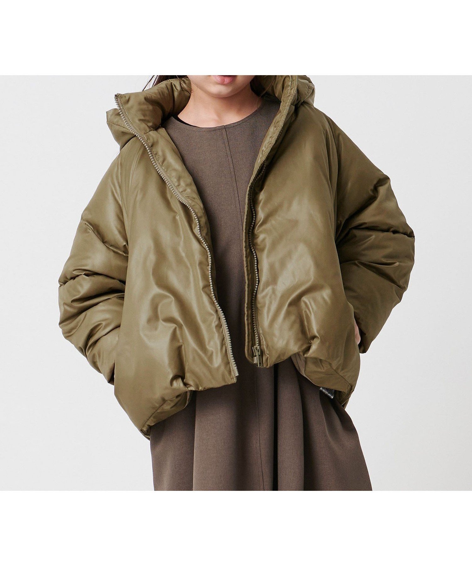 【ユナイテッドアローズ/UNITED ARROWS / KIDS】のMARW UNITED ARROWS コクーン ダウンジャケット KIDS 撥水 インテリア・キッズ・メンズ・レディースファッション・服の通販 founy(ファニー) 　ファッション　Fashion　キッズファッション　Fashion for Kids　コクーン　Cocoon, Cocoon Silhouette　ジャケット　Jacket, Outerwear　タフタ　Taffeta, Structured Fabric　ダウン　Down, Puffer　定番　Standard, Basic Item　人気　Popular, Best Seller　フェザー　Feather, Feather Detail　ポケット　Pocket, Pocket Detail　冬　Winter / This Winter　ビジネス 仕事 通勤　Business / Work / Commuting　MOCA|ID: prp329100004798048 ipo3291000000035167385