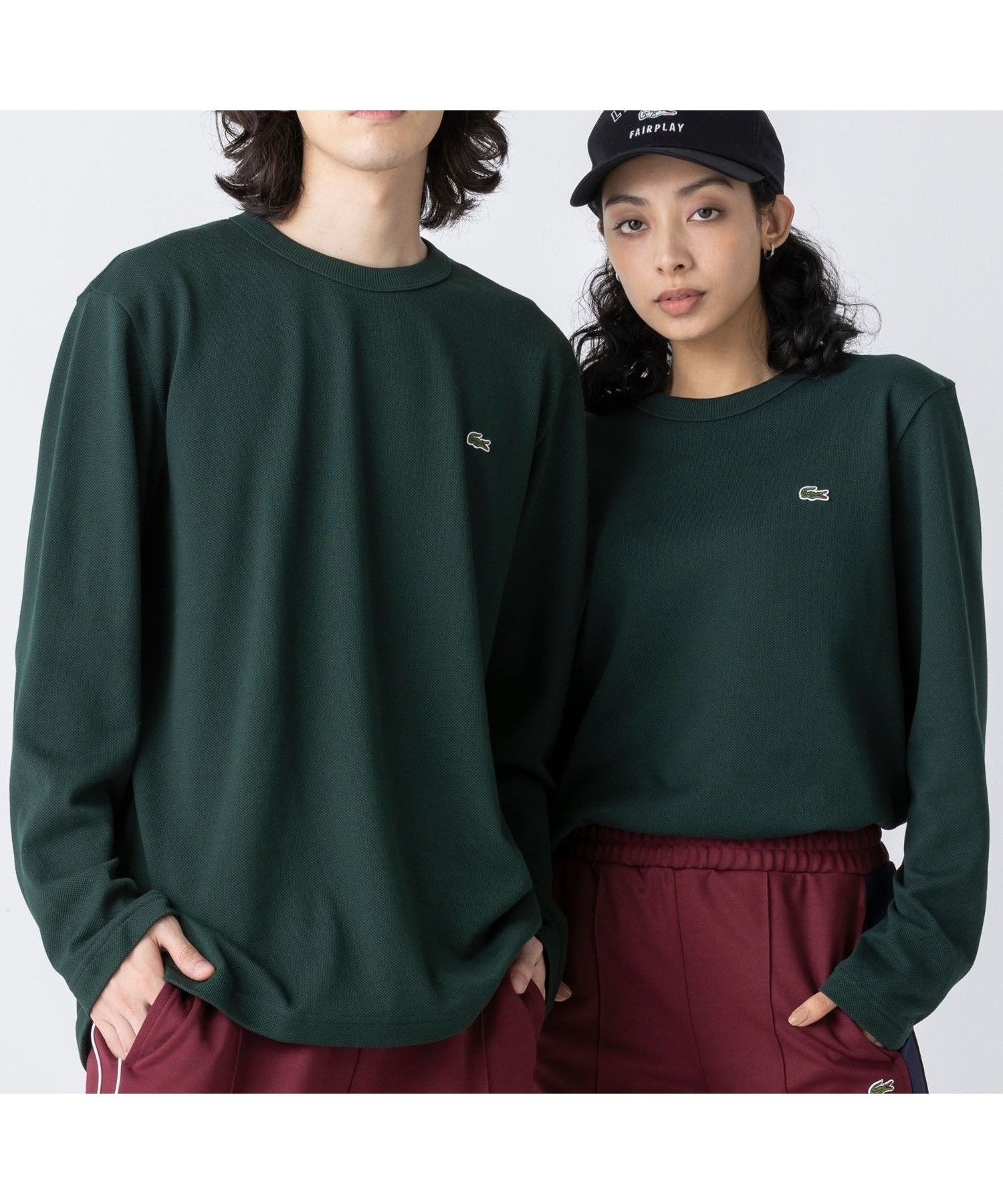 【ラコステ/LACOSTE】のクラシックフィット ビッグピケ ロングスリーブTシャツ インテリア・キッズ・メンズ・レディースファッション・服の通販 founy(ファニー) ファッション Fashion レディースファッション Fashion for Women トップス・カットソー Cut & Sew Tops シャツ・ブラウス・オフィスカジュアル Elegant Blouses & Button-Ups ロングTシャツ・Tシャツ Longline T-Shirts & Tees インナー Innerwear カーディガン Cardigan, Knitwear クラシック Classic, Timeless Style シンプル Simple, Minimal スマート Smart, Elegant スリーブ Sleeve, Long Sleeve / Short Sleeve ビッグ Big, Oversized フィット Fit, Slim Fit プリーツ Pleats, Pleated ベーシック Basic, Essential メンズ Men's, Menswear ロング Long, Long-Length おすすめ Recommended / Our Picks エレガント 上品 Elegant ダークグリーン|ID: prp329100004798088 ipo3291000000035163052