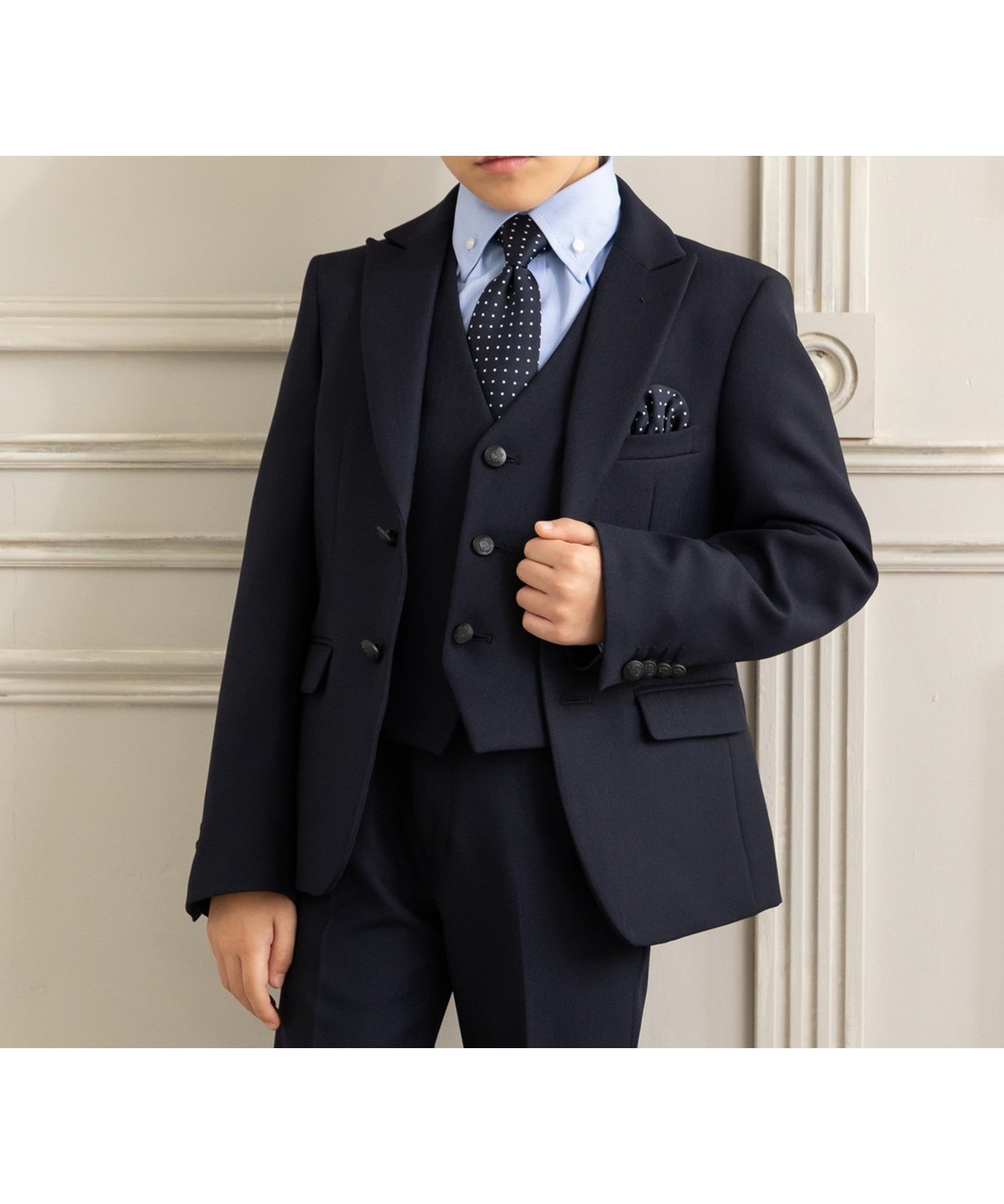 【ローブ/ROBE / KIDS】のフォーマルスーツ 入学式 卒園式 6点セット ロングパンツ キッズスーツ 人気、トレンドファッション・服の通販 founy(ファニー) 　ファッション　Fashion　キッズファッション　Fashion for Kids　ボトムス　Bottoms　ジャケット　Jacket, Outerwear　スーツ　Suit, Formalwear　セットアップ　Set-Up, Coordinated Outfit　長袖　Long Sleeve, Full Sleeve　フォーマル　Formal, Dressy　フラワー　Flower, Floral　ベスト　Vest, Waistcoat　ポケット　Pocket, Pocket Detail　ループ　Loop, Loop Knit　ロング　Long, Long-Length　入学式　Entrance Ceremony　結婚式　Wedding　 other-1|ID: prp329100004798103 ipo3291000000034961635