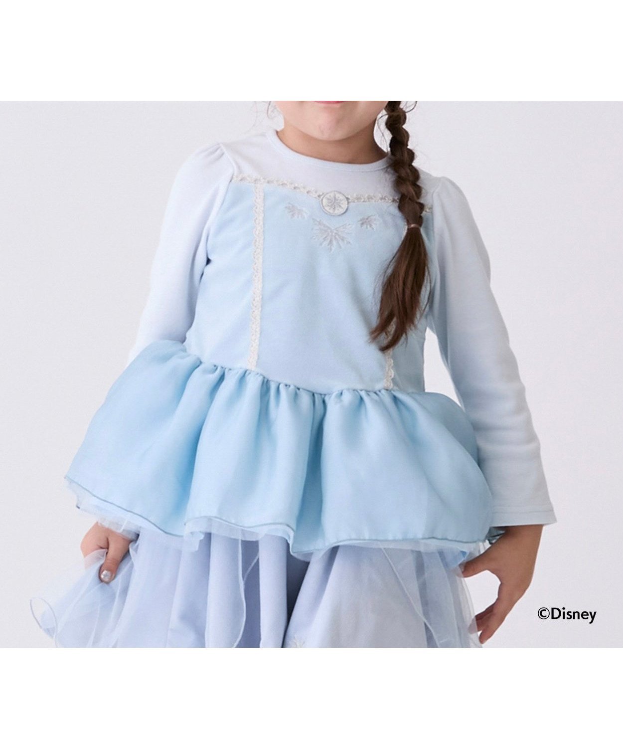 【ナルミヤ オンライン/NARUMIYA ONELINE / KIDS】の【Disney】なりきりチュニック インテリア・キッズ・メンズ・レディースファッション・服の通販 founy(ファニー) ファッション Fashion キッズファッション Fashion for Kids キャラクター Character, Licensed Characters チュニック Tunic, Long Top ドレス Dress, One-Piece サックス|ID: prp329100004798108 ipo3291000000034912834