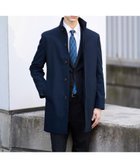 【タケオキクチ/TAKEO KIKUCHI / MEN】の【ダウンライナー付き】ドビースタンドカラーコート ネイビー|ID: prp329100004798147 ipo3291000000034867740