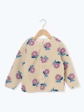 【サマンサモスモス/Samansa Mos2 / KIDS】のジャカードボアブルゾン 人気、トレンドファッション・服の通販 founy(ファニー) ファッション Fashion キッズファッション Fashion for Kids イラスト Illustration ブルゾン Blouson, Bomber Jacket |ID:prp329100004798163