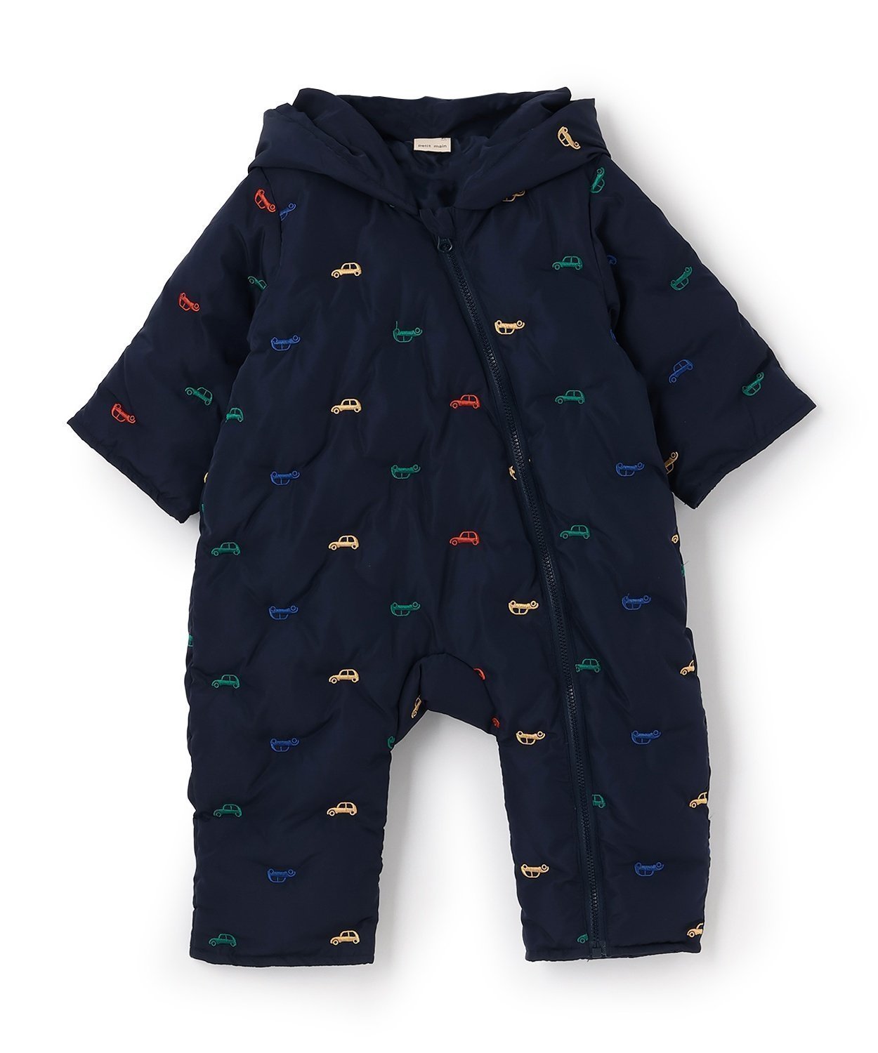 【ナルミヤ オンライン/NARUMIYA ONELINE / KIDS】のアソート刺しゅう中綿ジャンプスーツ インテリア・キッズ・メンズ・レディースファッション・服の通販 founy(ファニー) 　ファッション　Fashion　キッズファッション　Fashion for Kids　ジャケット　Jacket, Outerwear　スーツ　Suit, Formalwear　ポケット　Pocket, Pocket Detail　紺|ID: prp329100004798166 ipo3291000000035127779