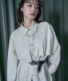 【ハレ/HARE】のジャガードアシメプリーツシャツ 人気、トレンドファッション・服の通販 founy(ファニー) ファッション Fashion レディースファッション Fashion for Women トップス・カットソー Cut & Sew Tops シャツ・ブラウス・オフィスカジュアル Elegant Blouses & Button-Ups おすすめ Recommended / Our Picks アシンメトリー Asymmetrical Style ウェーブ Wavy Pattern クール Cool, Chic ストレート Straight, Straight Cut プリーツ Pleats, Pleated リブニット Rib Knit, Ribbed Knit エレガント 上品 Elegant 切替 Switching, Contrast Panel thumbnail ホワイト08|ID: prp329100004798182 ipo3291000000034813958