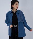【ハレ/HARE】のジャガードアシメプリーツシャツ 人気、トレンドファッション・服の通販 founy(ファニー) ファッション Fashion レディースファッション Fashion for Women トップス・カットソー Cut & Sew Tops シャツ・ブラウス・オフィスカジュアル Elegant Blouses & Button-Ups おすすめ Recommended / Our Picks アシンメトリー Asymmetrical Style ウェーブ Wavy Pattern クール Cool, Chic ストレート Straight, Straight Cut プリーツ Pleats, Pleated リブニット Rib Knit, Ribbed Knit エレガント 上品 Elegant 切替 Switching, Contrast Panel thumbnail ブルー82|ID: prp329100004798182 ipo3291000000034813961