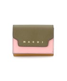 【マルニ/MARNI】のトランク トリフォールドウォレット 人気、トレンドファッション・服の通販 founy(ファニー) ファッション Fashion レディースファッション Fashion for Women コイン Coin, Coin Design ポケット Pocket, Pocket Detail thumbnail DEEP SAGE/MISTY ROSE/LIGHT CURRY|ID: prp329100004798196 ipo3291000000035118648