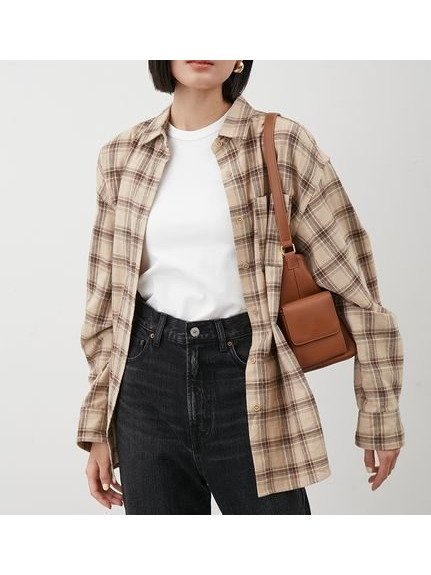 【ミラオーウェン/Mila Owen】のチェックネルシャツ インテリア・キッズ・メンズ・レディースファッション・服の通販 founy(ファニー) https://founy.com/ 雑誌掲載アイテム Magazine Picks & Fashion Features ファッション雑誌 Fashion Magazines ヴェリィ VERY ファッション Fashion レディースファッション Fashion for Women トップス・カットソー Cut & Sew Tops シャツ・ブラウス・オフィスカジュアル Elegant Blouses & Button-Ups ヴィンテージ Vintage Style カフス Cuff Design コンパクト Compact, Small Size 今季 This Season, Current Season 10月号 October Issue スマート Smart, Elegant 雑誌 Magazine, Fashion Magazine チェック Check, Plaid, Tartan マニッシュ Mannish, Boyish おすすめ Recommended / Our Picks |ID: prp329100004798220 ipo3291000000034814236