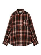 【ミラオーウェン/Mila Owen】のチェックネルシャツ RED[046]|ID: prp329100004798220 ipo3291000000034814238