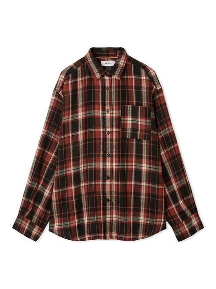 【ミラオーウェン/Mila Owen】のチェックネルシャツ インテリア・キッズ・メンズ・レディースファッション・服の通販 founy(ファニー) 　雑誌掲載アイテム　Magazine Picks & Fashion Features　ファッション雑誌　Fashion Magazines　ヴェリィ　VERY　ファッション　Fashion　レディースファッション　Fashion for Women　トップス・カットソー　Cut & Sew Tops　シャツ・ブラウス・オフィスカジュアル　Elegant Blouses & Button-Ups　ヴィンテージ　Vintage Style　カフス　Cuff Design　コンパクト　Compact, Small Size　今季　This Season, Current Season　10月号　October Issue　スマート　Smart, Elegant　雑誌　Magazine, Fashion Magazine　チェック　Check, Plaid, Tartan　マニッシュ　Mannish, Boyish　おすすめ　Recommended / Our Picks　RED[046]|ID: prp329100004798220 ipo3291000000034814238