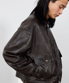 【ビームス/BEAMS / MEN】のワイドショートフィット シープレザー ジャケット 人気、トレンドファッション・服の通販 founy(ファニー) ファッション Fashion メンズファッション Fashion for Men ヴィンテージ Vintage Style ショート Short, Short Length ジャケット Jacket, Outerwear タンブラー Tumbler, Travel Mug トレンド Trend, Trending Now ブラウジング Blouson Silhouette, Cinched Waist ポケット Pocket, Pocket Detail ワイド Wide, Wide Fit エレガント 上品 Elegant |ID:prp329100004798233