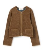 【トゥモローランド/TOMORROWLAND】のシェニールジャカード ジップアップカーディガン 46 ブラウン系|ID: prp329100004798258 ipo3291000000034814530