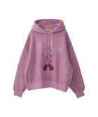 【ヒステリックグラマー/HYSTERIC GLAMOUR】のNOKO CHAN刺繍 オーバーサイズパーカー 人気、トレンドファッション・服の通販 founy(ファニー) ファッション Fashion レディースファッション Fashion for Women トップス・カットソー Cut & Sew Tops レディースパーカー・カジュアルフーディー Casual Hoodies & Sweatshirts ガーリー Girly, Feminine Style ハンド Hand, Handmade モコモコ Fuzzy, Fluffy モチーフ Motif, Design Theme thumbnail パープル|ID: prp329100004798264 ipo3291000000034871118