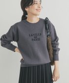 【アーバンリサーチ ドアーズ/URBAN RESEARCH DOORS】のロゴソフトニットプルオーバー 人気、トレンドファッション・服の通販 founy(ファニー) ファッション Fashion レディースファッション Fashion for Women トップス・カットソー Cut & Sew Tops ニット Knit Tops & Sweaters カジュアルプルオーバー・ニットトップス Pullovers & Knit Tops / Casual Pullovers 2025年 2025 2025-2026秋冬・A/W Autumn/Winter 2025–26 AW25–26 冬 Winter / This Winter なめらか Smooth, Silky Texture シンプル Simple, Minimal デニム Denim, Jeans Material フロント Front, Front Design エレガント 上品 Elegant A/W・秋冬 Autumn/Winter thumbnail チャコールグレー|ID: prp329100004798265 ipo3291000000034814576