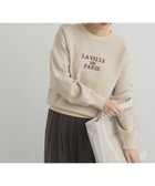 【アーバンリサーチ ドアーズ/URBAN RESEARCH DOORS】のロゴソフトニットプルオーバー 人気、トレンドファッション・服の通販 founy(ファニー) ファッション Fashion レディースファッション Fashion for Women トップス・カットソー Cut & Sew Tops ニット Knit Tops & Sweaters カジュアルプルオーバー・ニットトップス Pullovers & Knit Tops / Casual Pullovers 2025年 2025 2025-2026秋冬・A/W Autumn/Winter 2025–26 AW25–26 冬 Winter / This Winter なめらか Smooth, Silky Texture シンプル Simple, Minimal デニム Denim, Jeans Material フロント Front, Front Design エレガント 上品 Elegant A/W・秋冬 Autumn/Winter thumbnail ライトベージュ|ID: prp329100004798265 ipo3291000000034814577