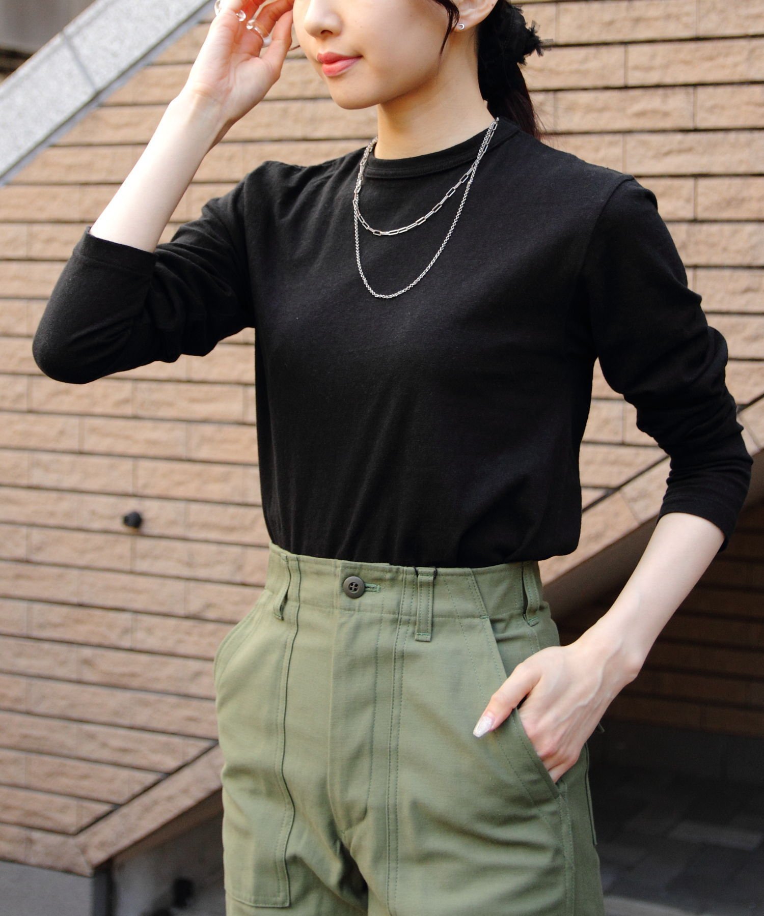 【ステップス/STEPS】のTHE SHINZONE/GENERAL LONG SLEEVE インテリア・キッズ・メンズ・レディースファッション・服の通販 founy(ファニー) 　ファッション　Fashion　レディースファッション　Fashion for Women　トップス・カットソー　Cut & Sew Tops　カットソー　Cut and Sewn Top　スウェット / スエット　Sweatshirt, Sweatwear　スリーブ　Sleeve, Long Sleeve / Short Sleeve　セーター　Sweater, Knitwear　ロング　Long, Long-Length　定番　Standard, Basic Item　BLACK|ID: prp329100004798274 ipo3291000000034951537