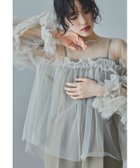 【ビーフラット/bflat】のチュールフリルブラウス トップス ボリューム袖 結婚式 同窓会 お呼ばれ 人気、トレンドファッション・服の通販 founy(ファニー) ファッション Fashion レディースファッション Fashion for Women トップス・カットソー Cut & Sew Tops シャツ・ブラウス・オフィスカジュアル Elegant Blouses & Button-Ups クラシカル Classical, Vintage-Inspired シルバー Silver, Metallic Silver ドレス Dress, One-Piece フェミニン Feminine, Girly フリル Frill, Ruffle おすすめ Recommended / Our Picks エレガント 上品 Elegant 結婚式 Wedding 披露宴 Wedding Reception 二次会 After Party thumbnail ベージュ|ID: prp329100004798285 ipo3291000000034814704