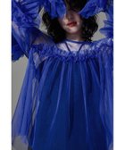 【ビーフラット/bflat】のチュールフリルブラウス トップス ボリューム袖 結婚式 同窓会 お呼ばれ 人気、トレンドファッション・服の通販 founy(ファニー) ファッション Fashion レディースファッション Fashion for Women トップス・カットソー Cut & Sew Tops シャツ・ブラウス・オフィスカジュアル Elegant Blouses & Button-Ups クラシカル Classical, Vintage-Inspired シルバー Silver, Metallic Silver ドレス Dress, One-Piece フェミニン Feminine, Girly フリル Frill, Ruffle おすすめ Recommended / Our Picks エレガント 上品 Elegant 結婚式 Wedding 披露宴 Wedding Reception 二次会 After Party thumbnail ブルー|ID: prp329100004798285 ipo3291000000034814708