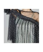 【ビーフラット/bflat】のチュールフリルブラウス トップス ボリューム袖 結婚式 同窓会 お呼ばれ 人気、トレンドファッション・服の通販 founy(ファニー) ファッション Fashion レディースファッション Fashion for Women トップス・カットソー Cut & Sew Tops シャツ・ブラウス・オフィスカジュアル Elegant Blouses & Button-Ups クラシカル Classical, Vintage-Inspired シルバー Silver, Metallic Silver ドレス Dress, One-Piece フェミニン Feminine, Girly フリル Frill, Ruffle おすすめ Recommended / Our Picks エレガント 上品 Elegant 結婚式 Wedding 披露宴 Wedding Reception 二次会 After Party thumbnail ブラックホワイト|ID: prp329100004798285 ipo3291000000034814715