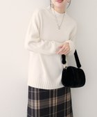 【ナチュラルクチュール/natural couture】のウール リサイクルポリブレンドニットプルオーバー 人気、トレンドファッション・服の通販 founy(ファニー) ファッション Fashion レディースファッション Fashion for Women トップス・カットソー Cut & Sew Tops ニット Knit Tops & Sweaters カジュアルプルオーバー・ニットトップス Pullovers & Knit Tops / Casual Pullovers アクセサリー Fashion Accessories カーディガン Cardigan, Knitwear ジャケット Jacket, Outerwear スカーフ Scarf, Neckwear スニーカー Sneakers, Trainers チェーン Chain, Chain Strap デニム Denim, Jeans Material ネックレス Necklace, Pendant Necklace フェミニン Feminine, Girly フレア Flare, Flared プリーツ Pleats, Pleated モックネック Mock Neck, Short Turtleneck リラックス Relax, Relaxed Fit ワイド Wide, Wide Fit 再入荷 Restock / Back in Stock おすすめ Recommended / Our Picks エレガント 上品 Elegant 2025年 2025 2025-2026秋冬・A/W Autumn/Winter 2025–26 AW25–26 thumbnail オフホワイト|ID: prp329100004798339 ipo3291000000034907008